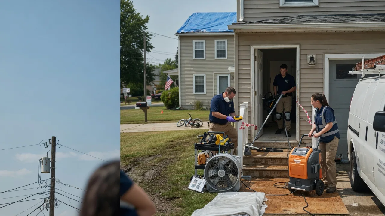 Water Damage Repair in Wickliffe, OH near me